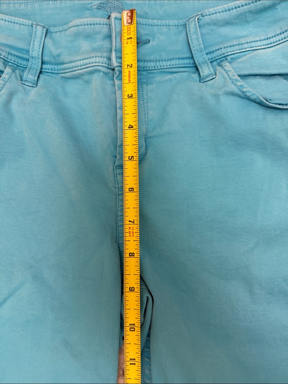 Tommy Bahama clamdigger shorts Bermuda shorts blue size 6 - Picture 8 of 9